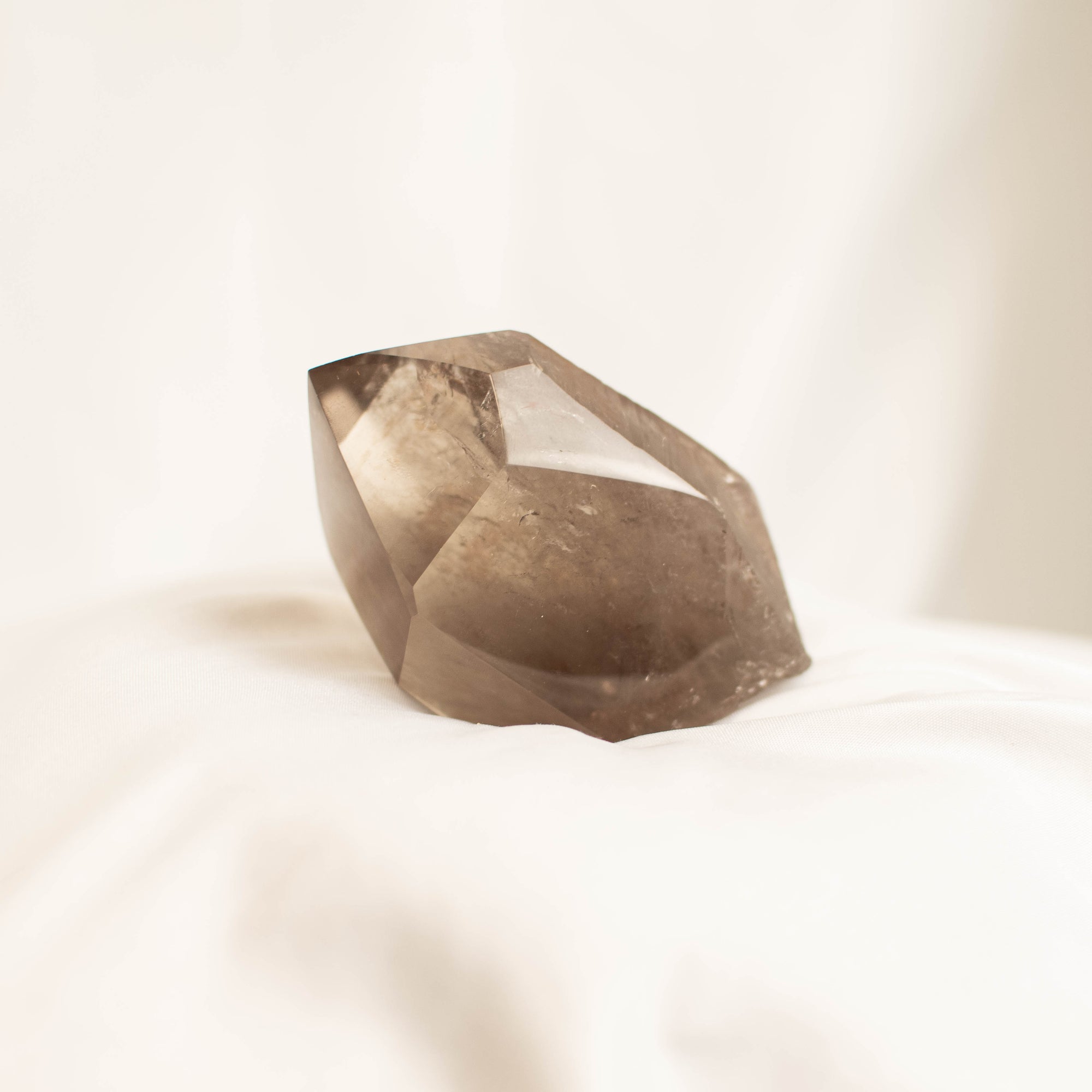 Polished Smokey Quartz Point