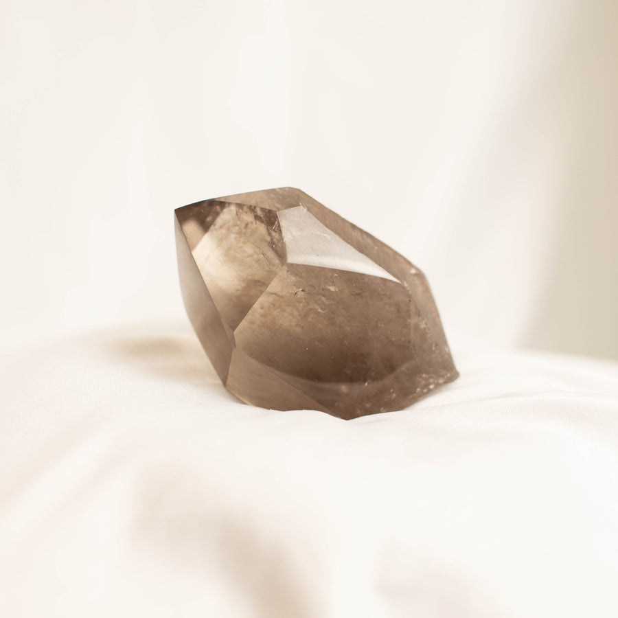 Polished Smokey Quartz Point