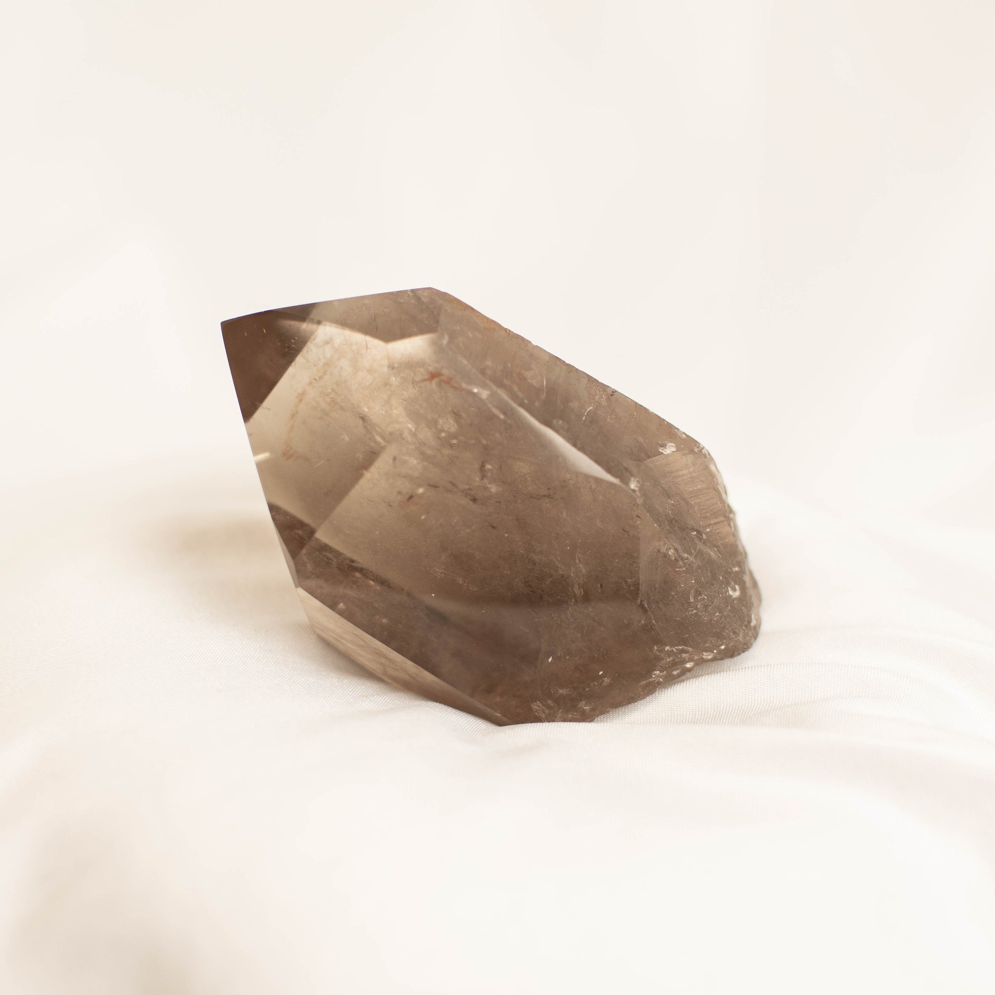Polished Smokey Quartz Point