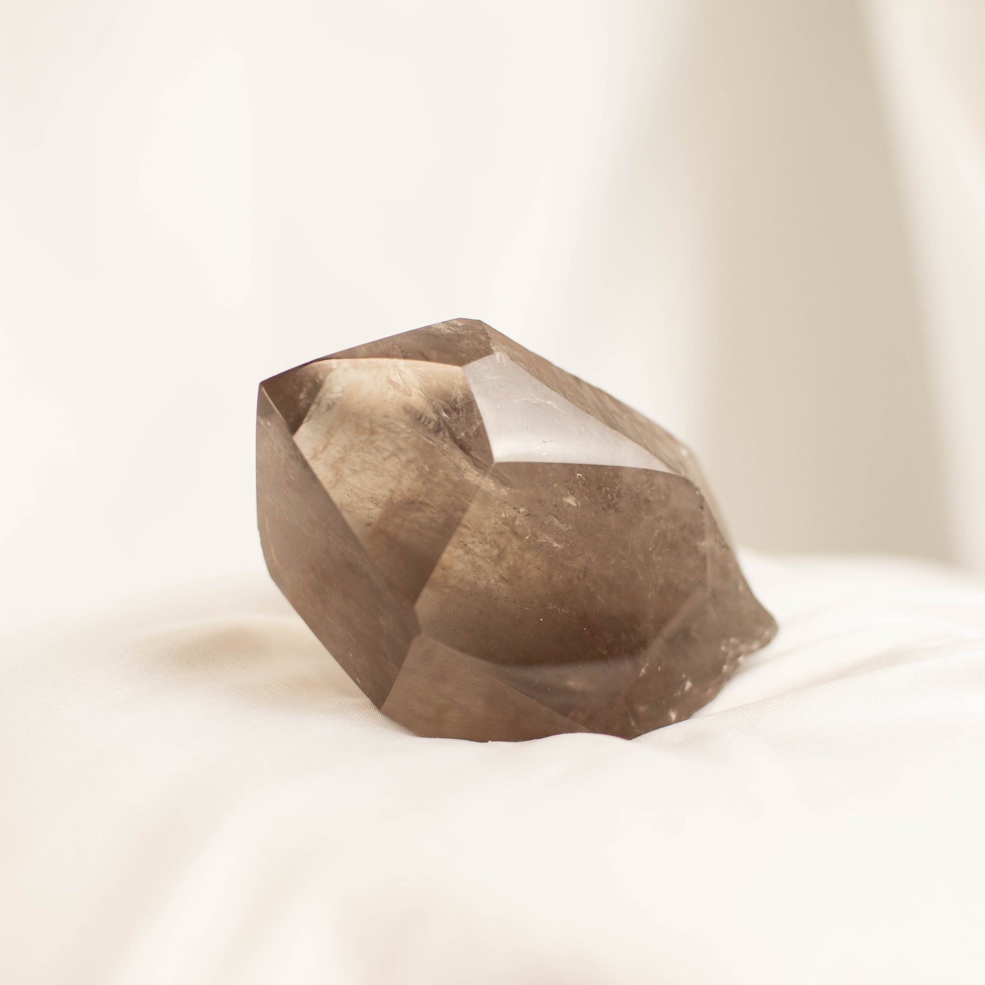 Polished Smokey Quartz Point