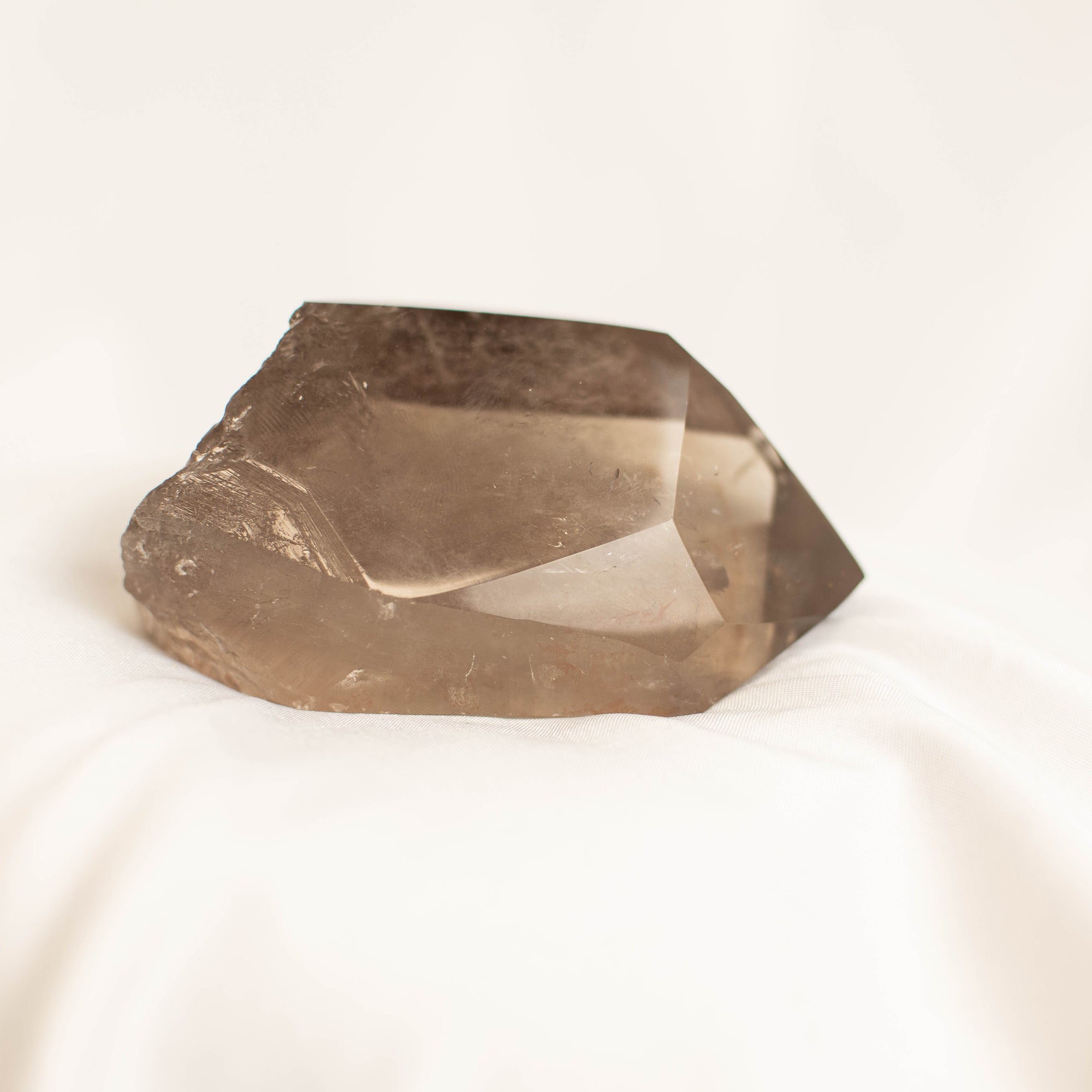 Polished Smokey Quartz Point