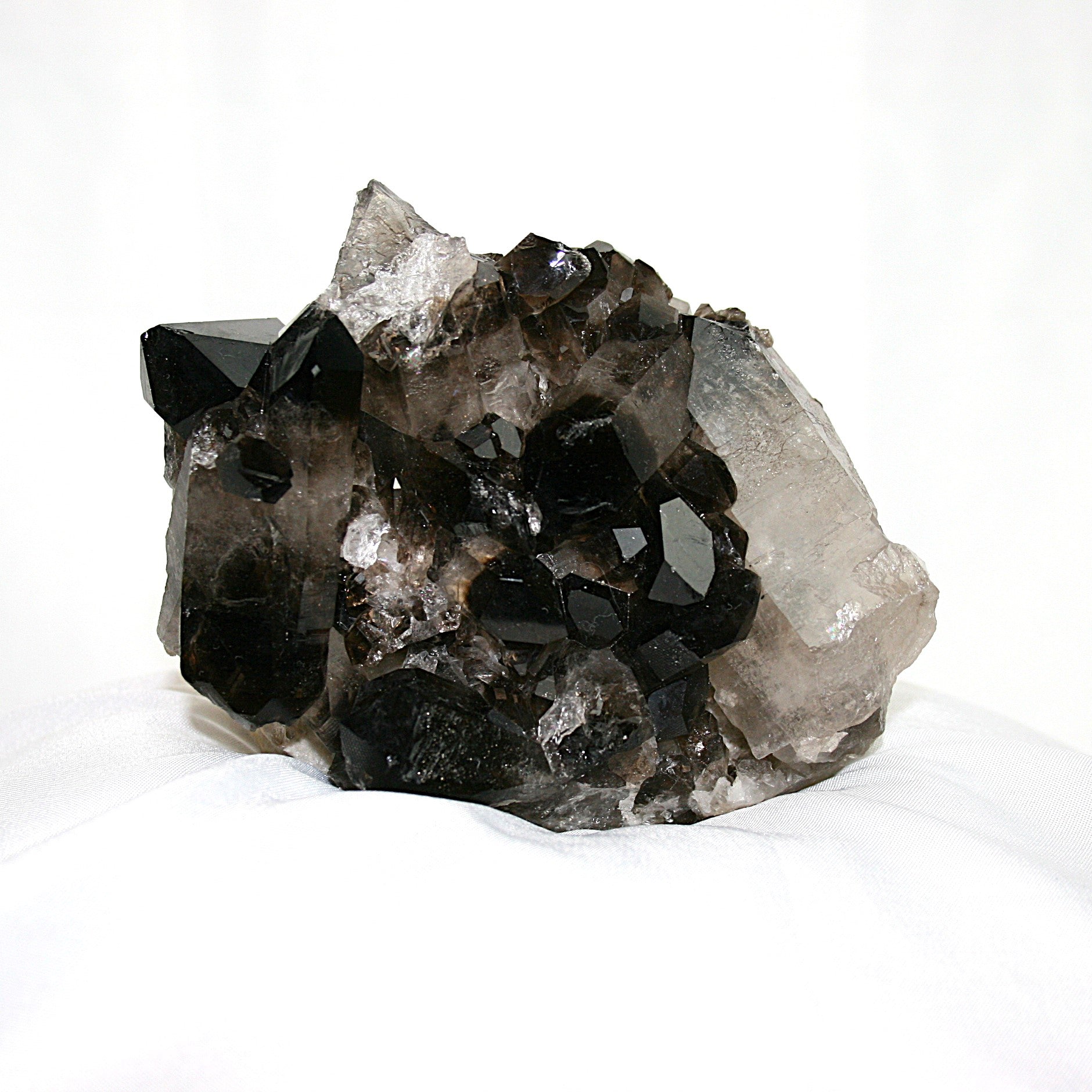 Smoky Quartz Cluster