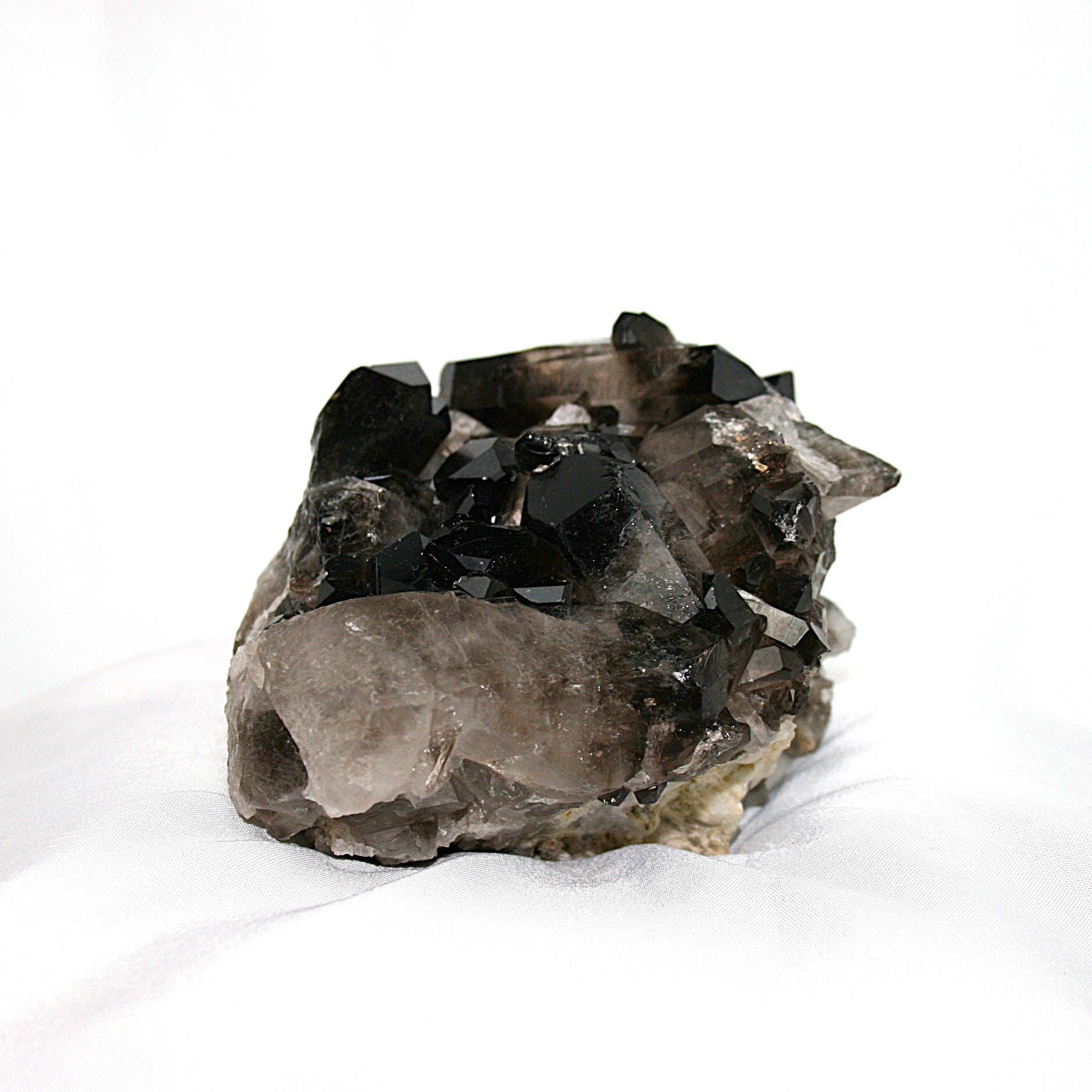 Smoky Quartz Cluster