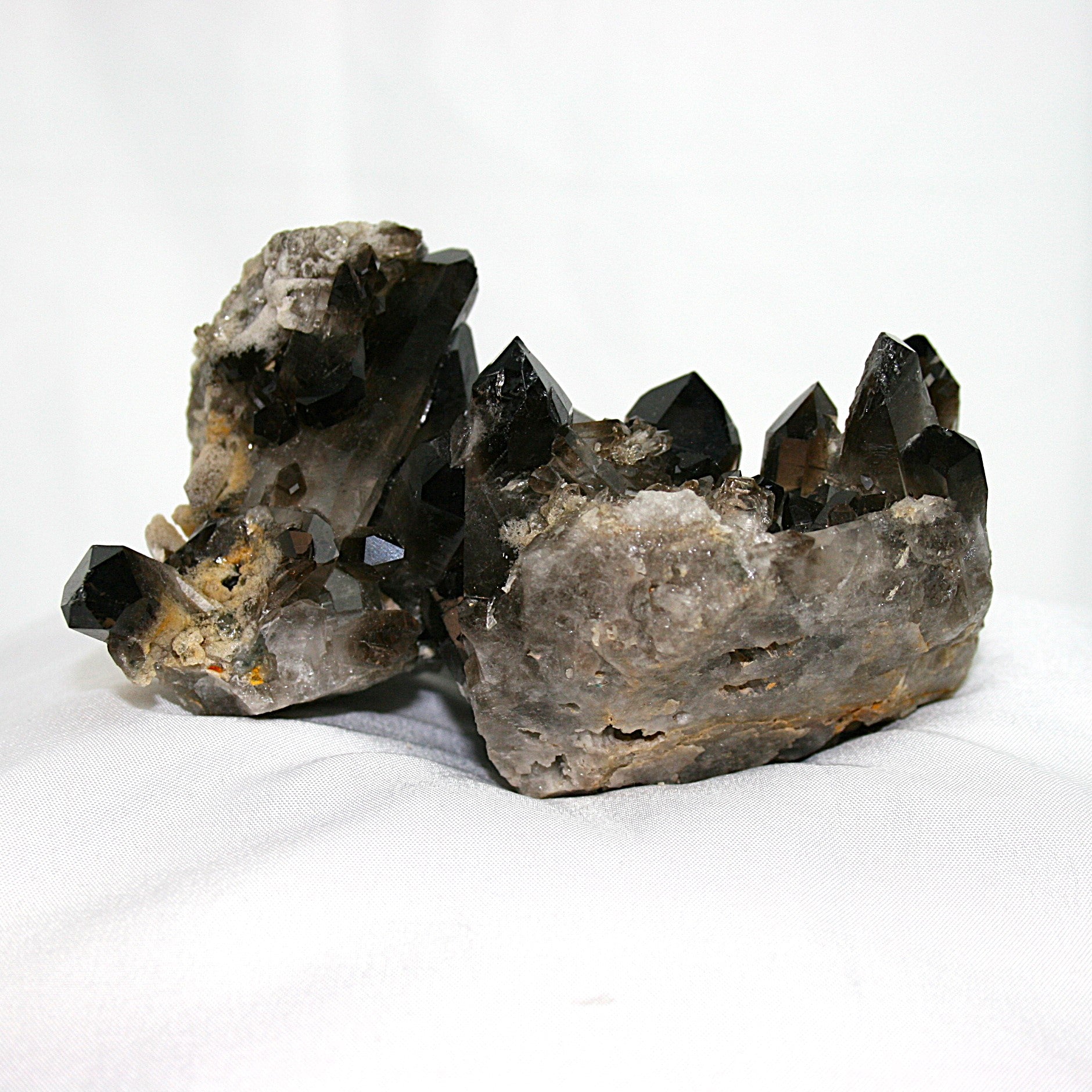 Smoky Quartz Cluster