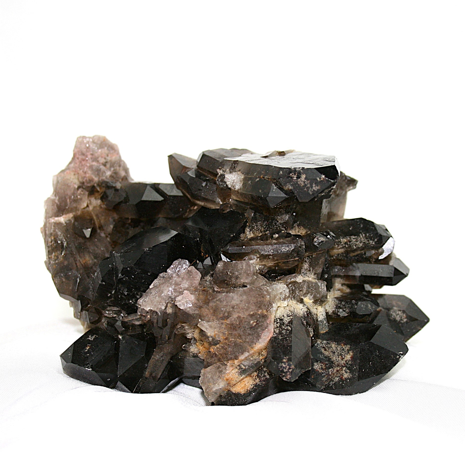Smoky Quartz Cluster
