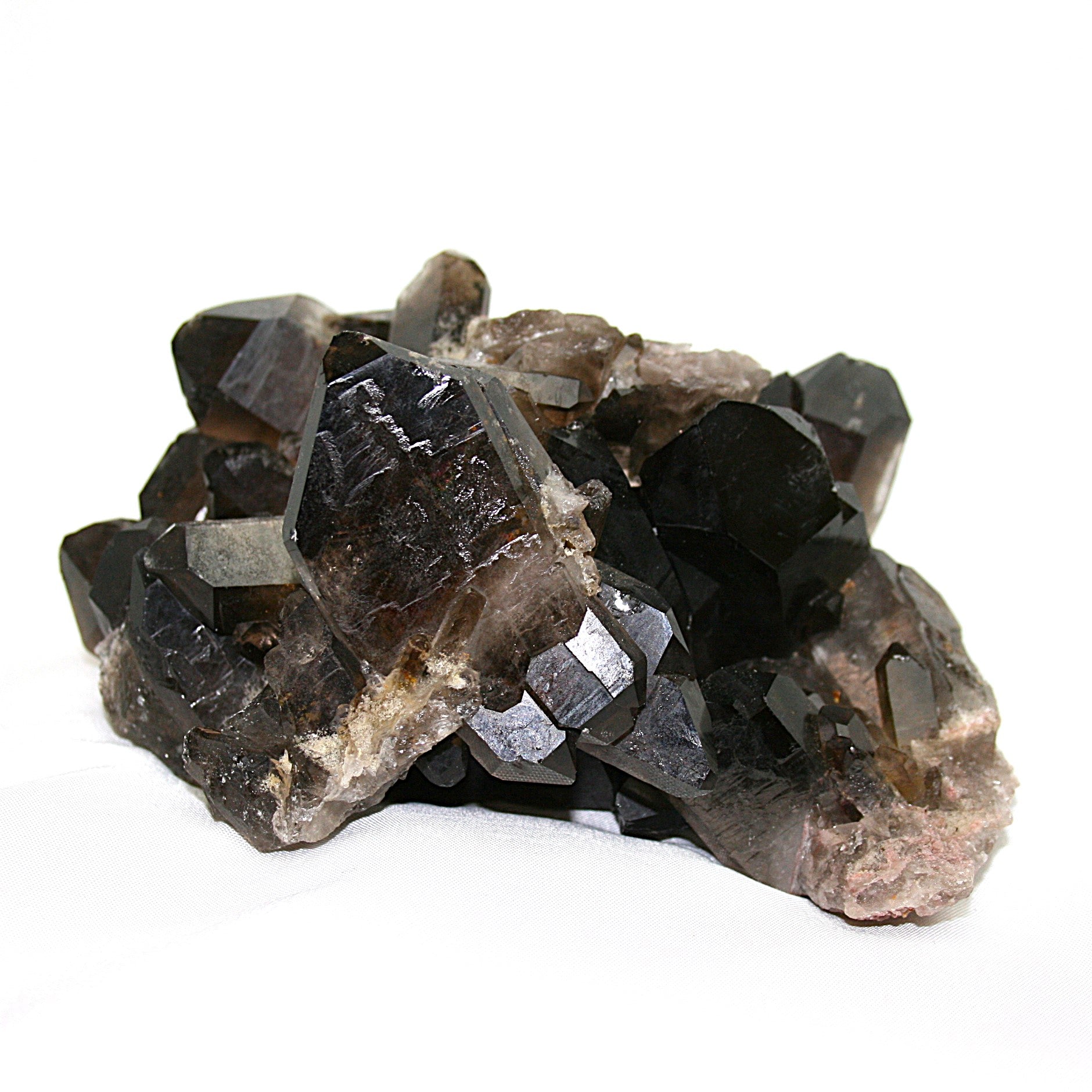 Smoky Quartz Cluster