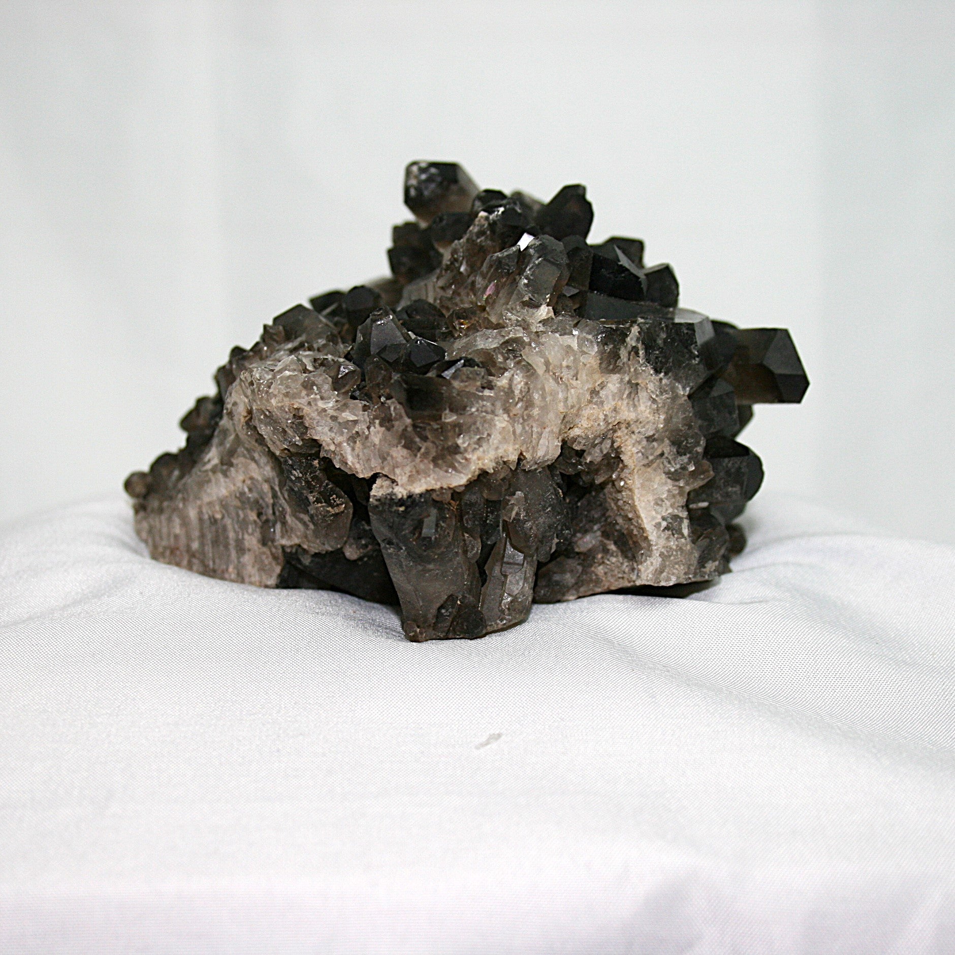 Smoky Quartz Cluster