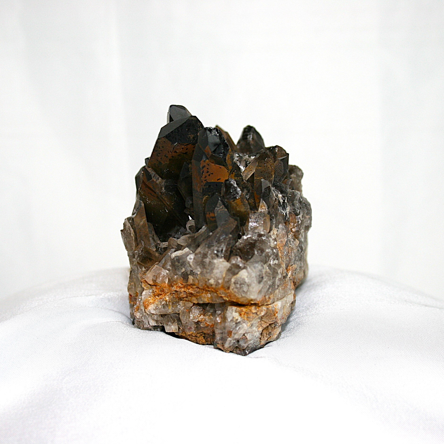 Smoky Quartz Cluster