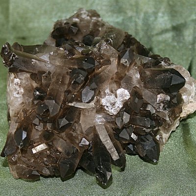 Smoky Quartz Cluster