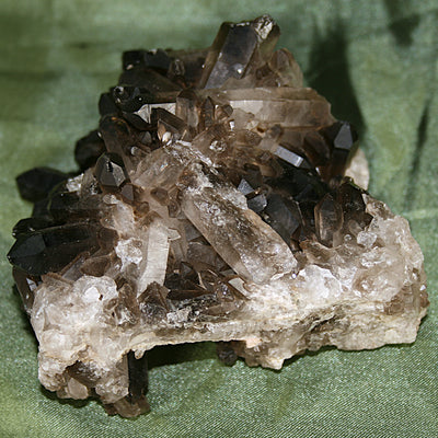 Smoky Quartz Cluster