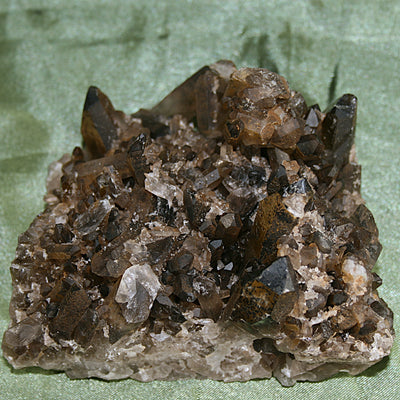 Smoky Quartz Cluster