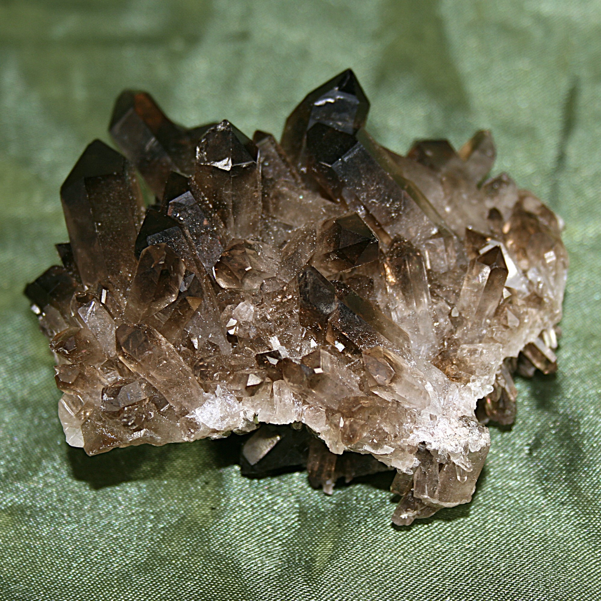 Smoky Quartz Cluster
