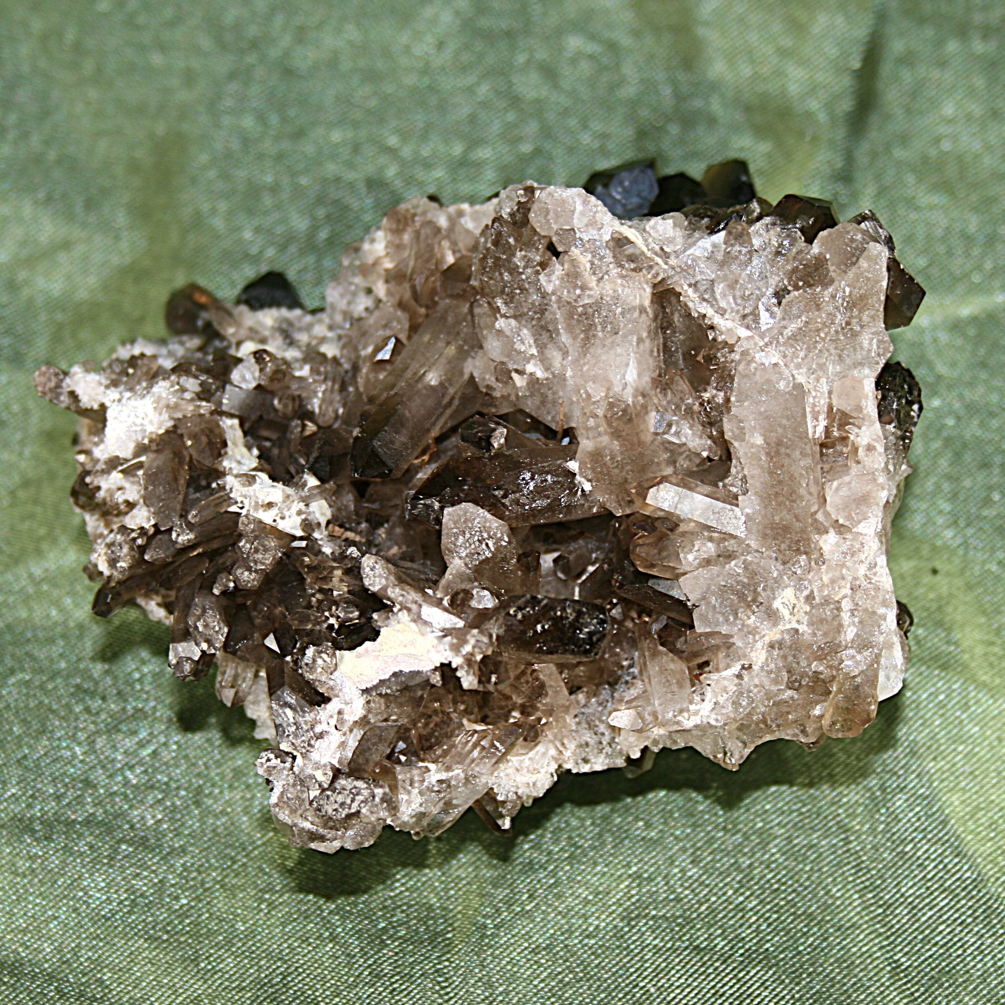 Smoky Quartz Cluster
