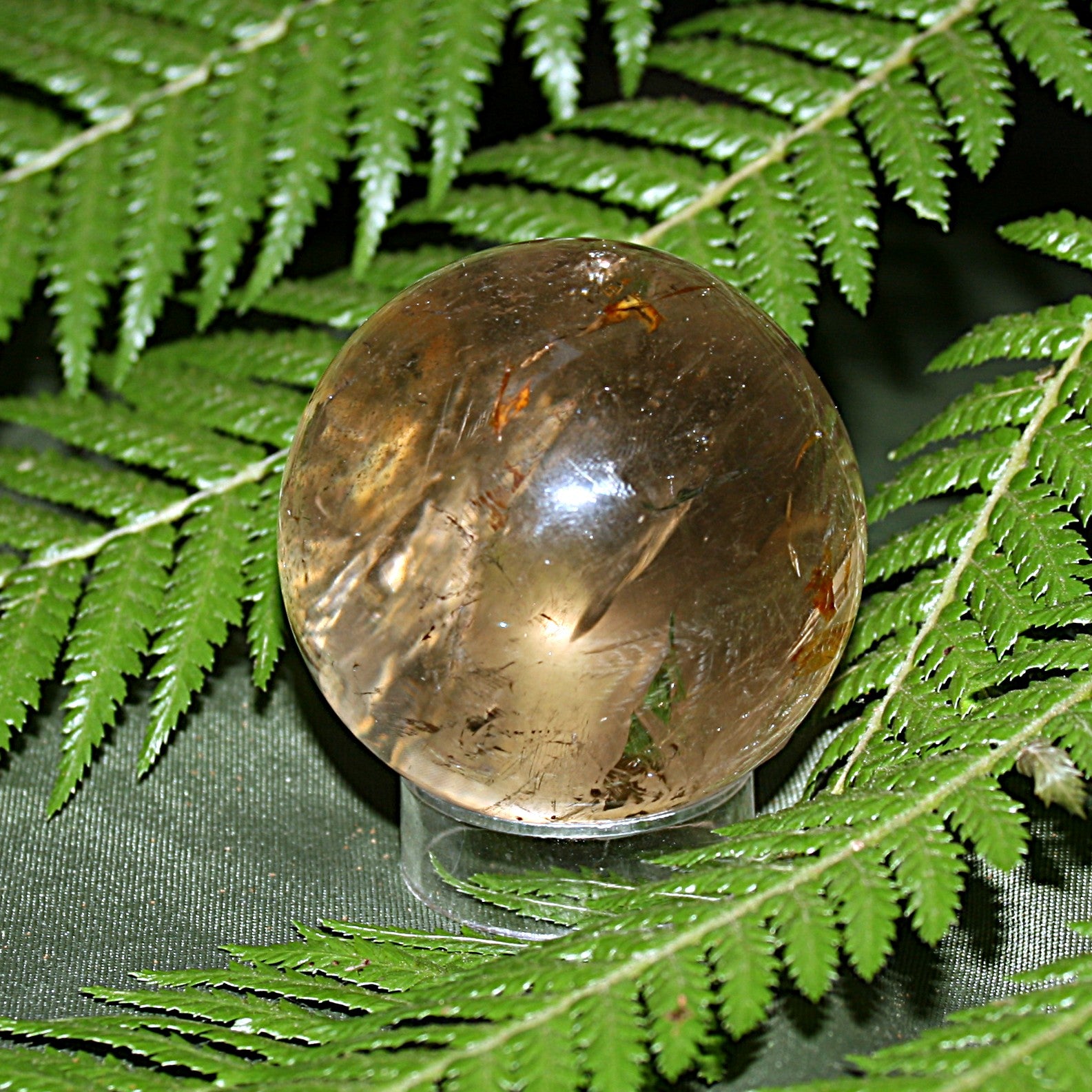 Polished Smokey Quartz Orb