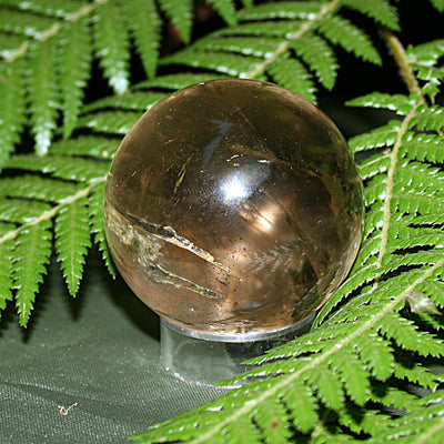 Polished Smokey Quartz Orb