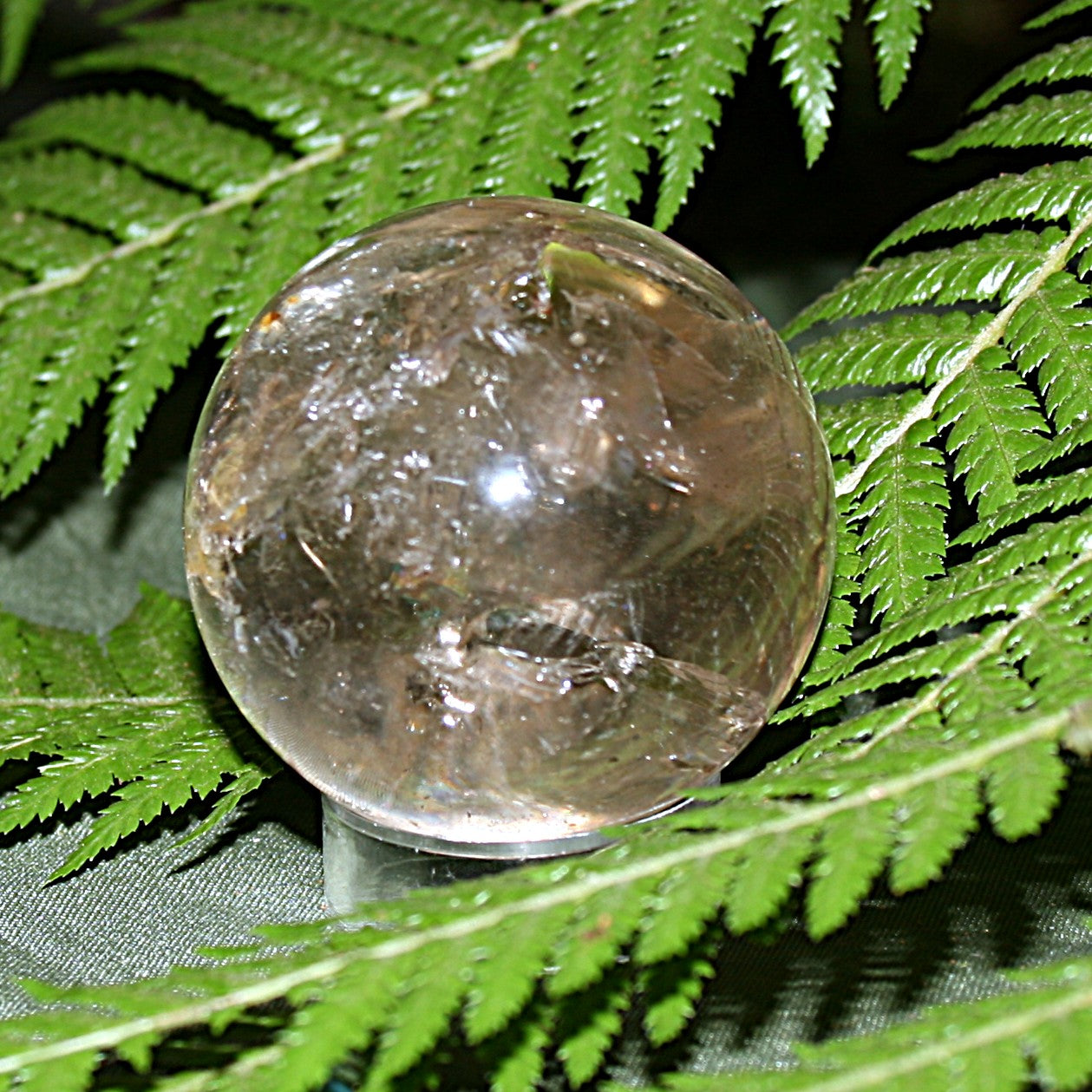 Polished Smokey Quartz Orb