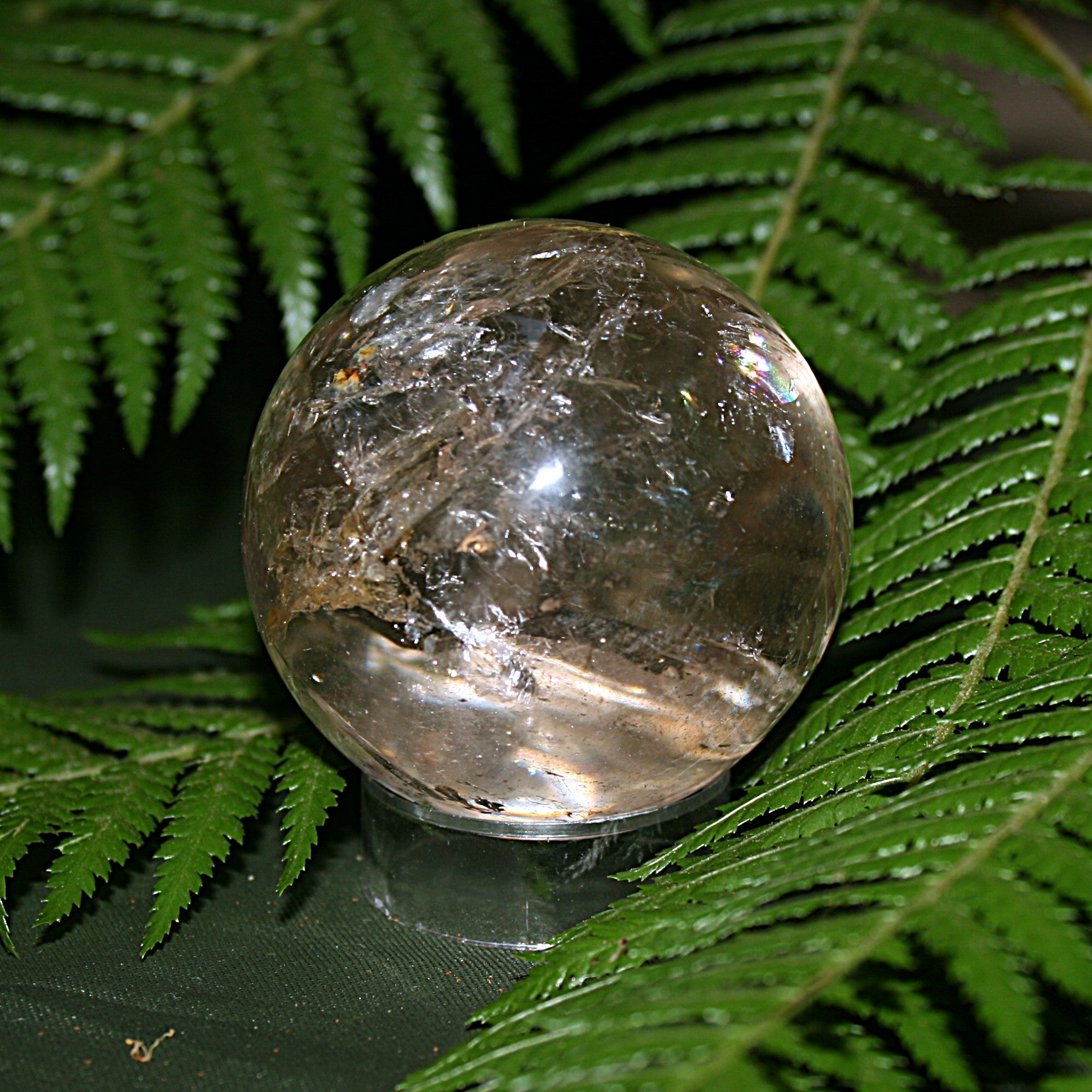 Polished Smokey Quartz Orb