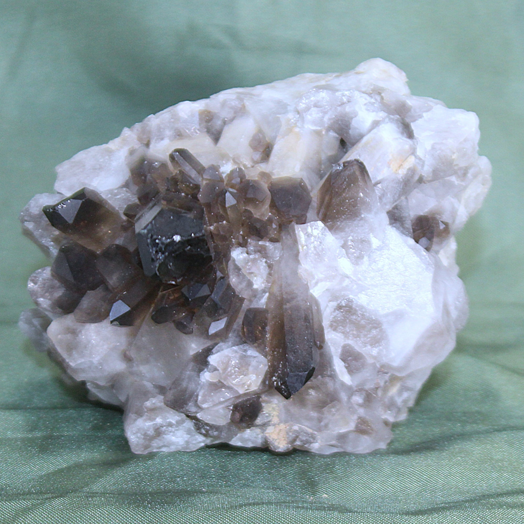 Smoky Quartz Cluster