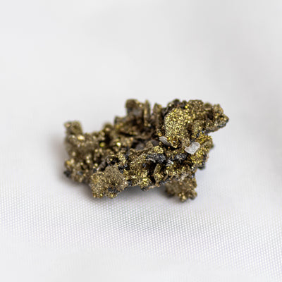 Mini Pyrite and Quartz Specimen