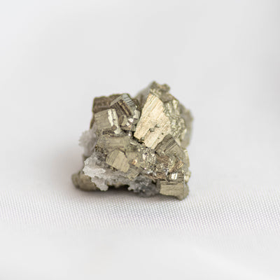 Mini Pyrite and Quartz Specimen