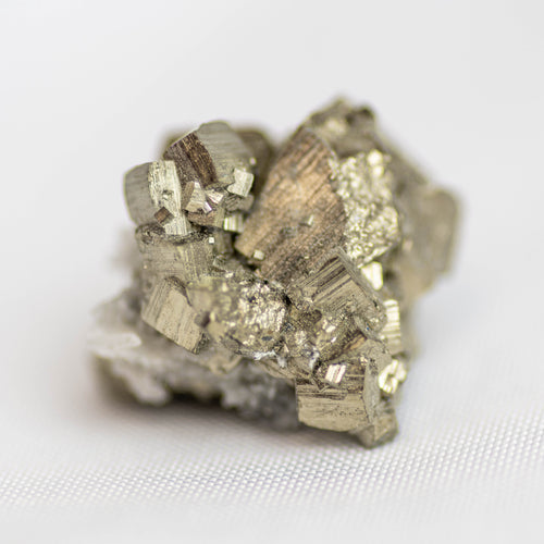 Mini Pyrite and Quartz Specimen