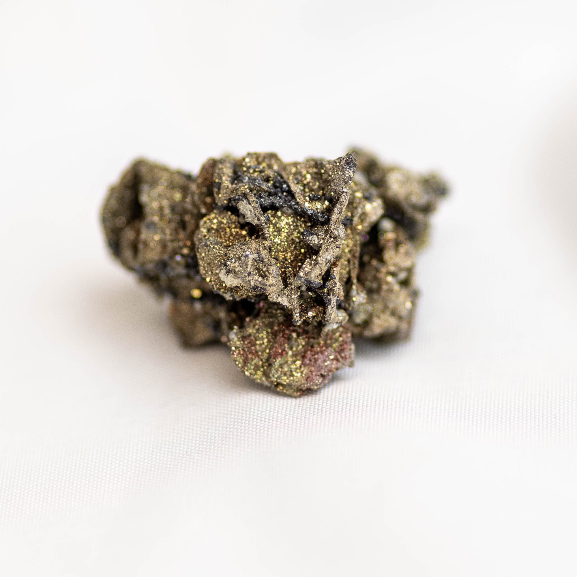 Mini Pyrite and Quartz Specimen