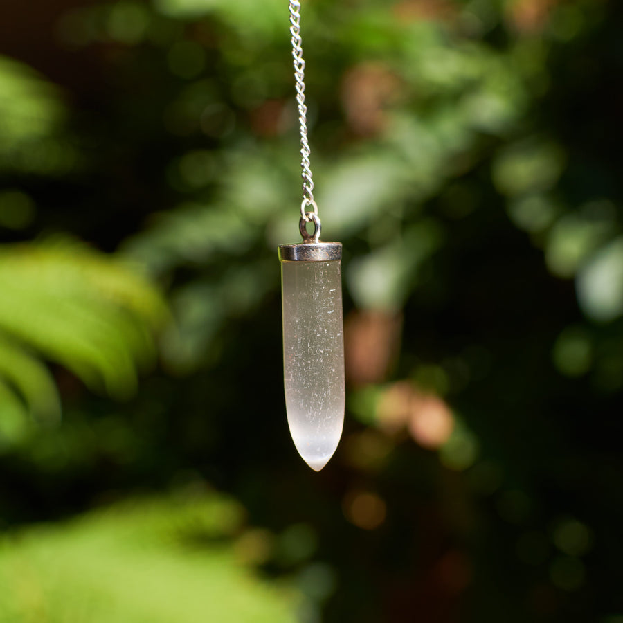 Selenite Pendulum