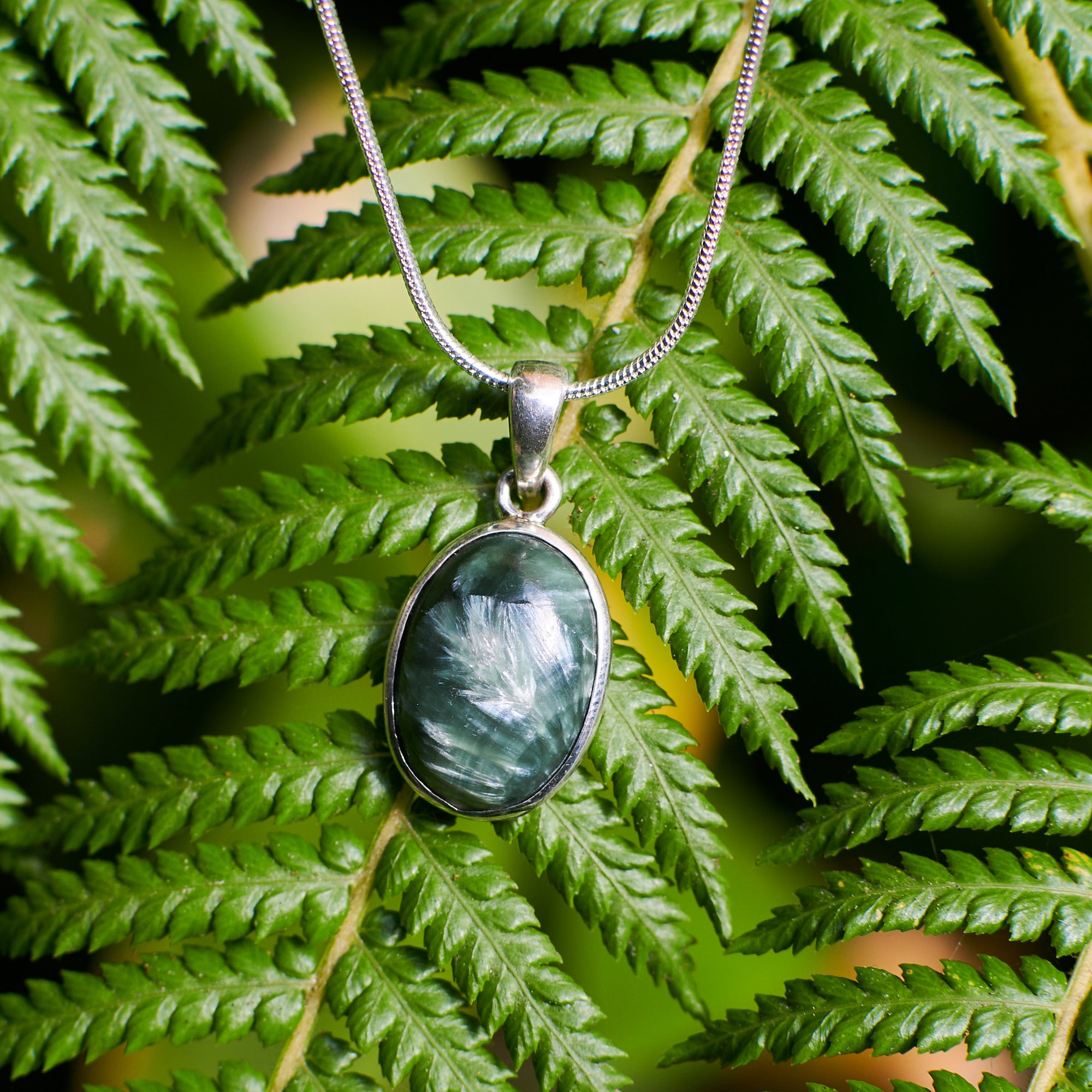Seraphinite Pendant