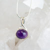 Sterling Silver Amethyst Necklace