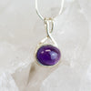 Sterling Silver Amethyst Necklace
