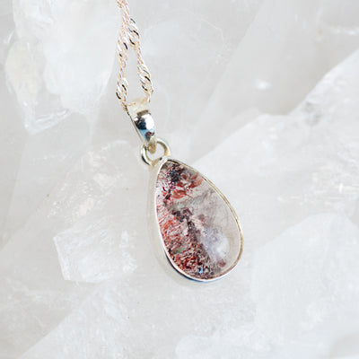Sterling Silver Lepidocrocite Necklace