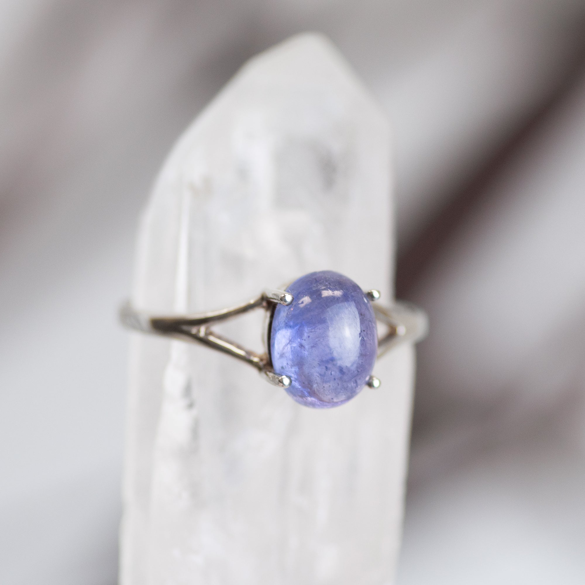 Sterling Silver Tanzanite Ring