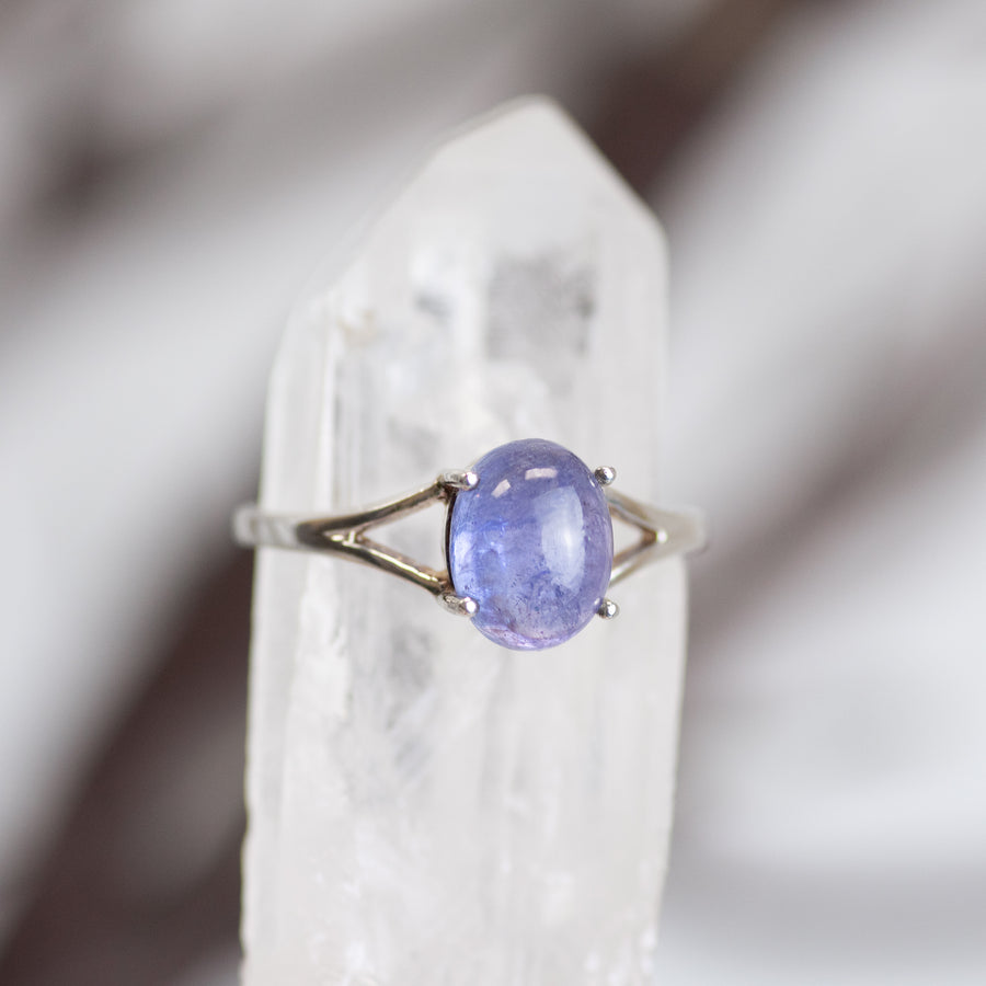 Sterling Silver Tanzanite Ring