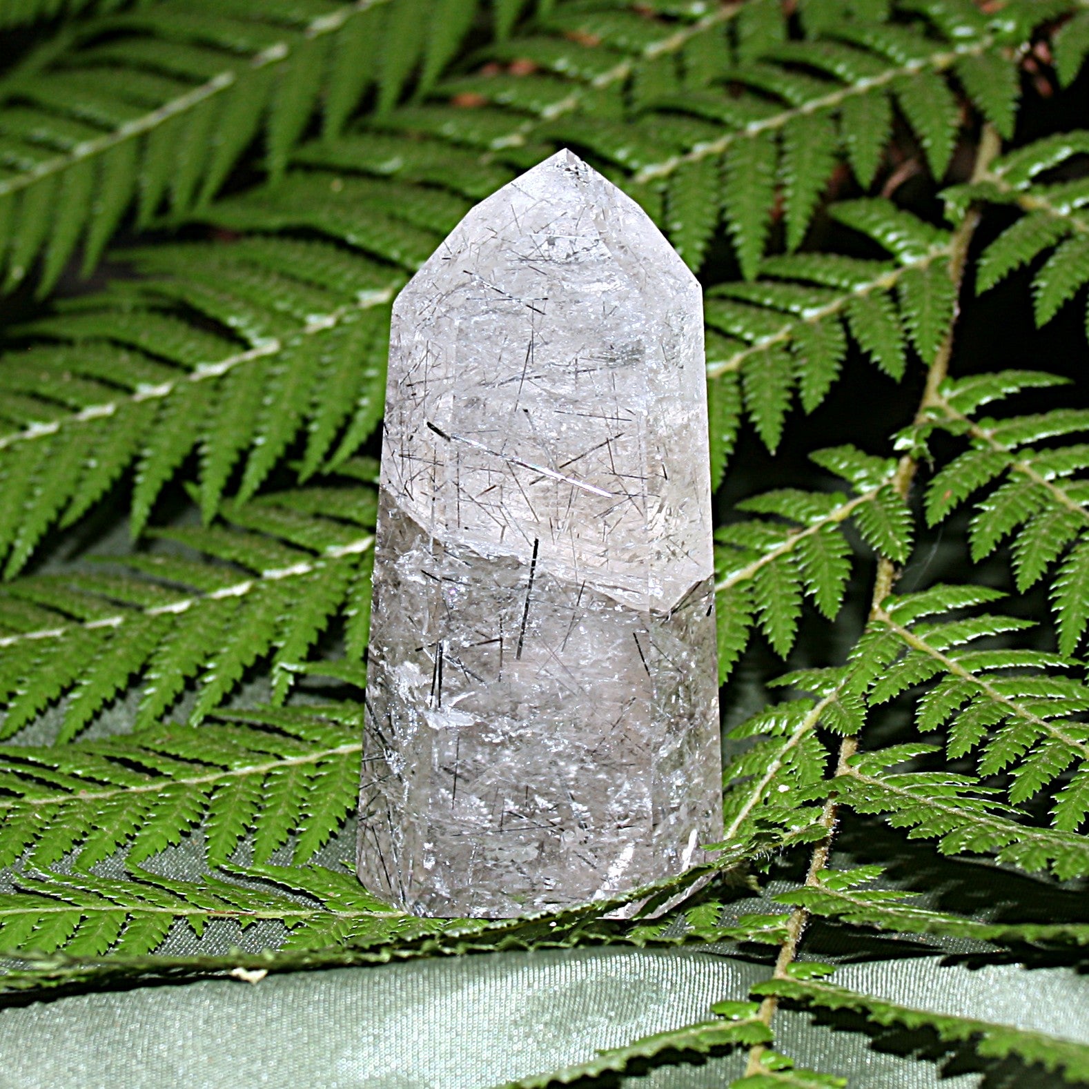 Tourmilated Quartz Tower