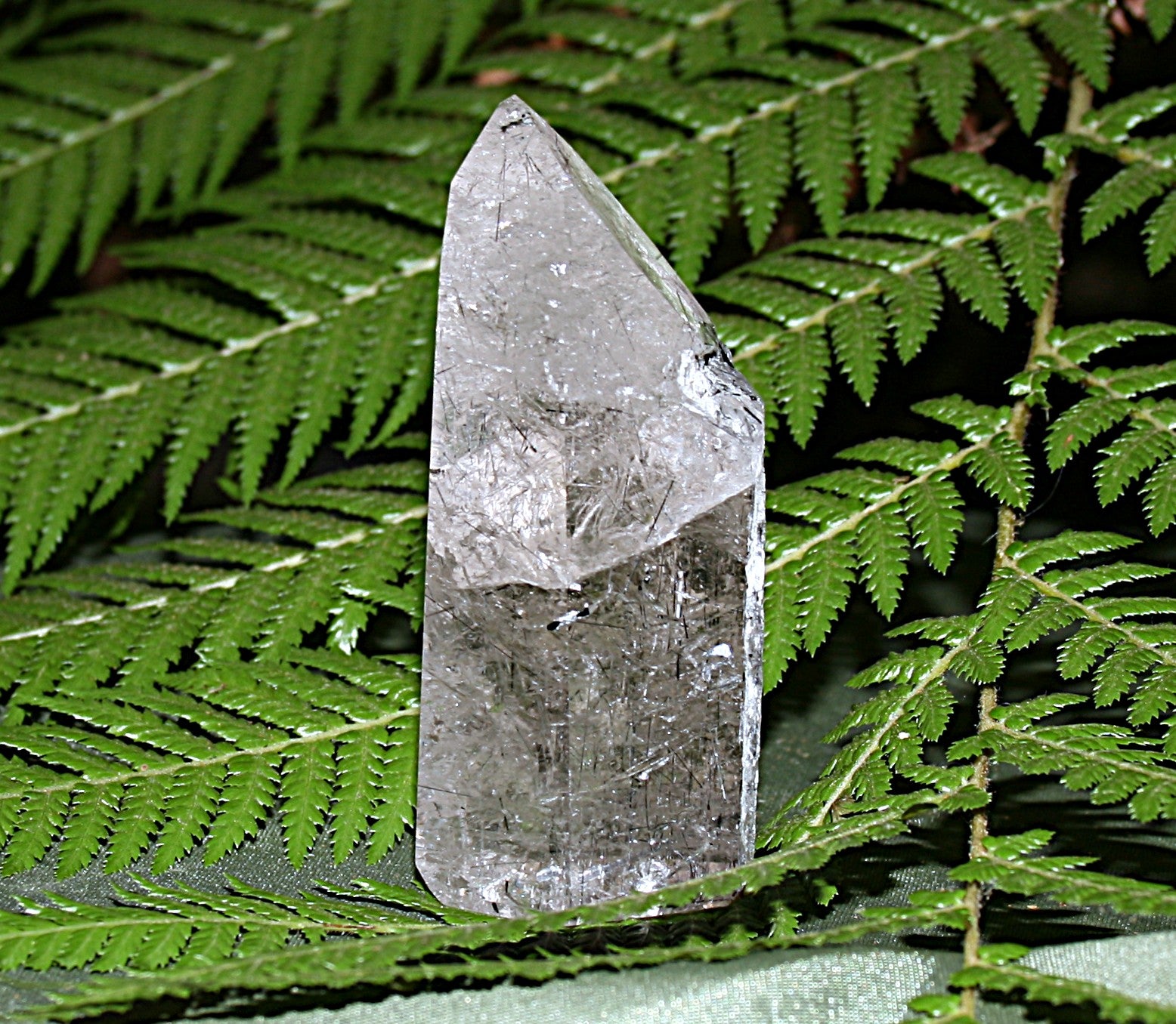Tourmilated Quartz Tower