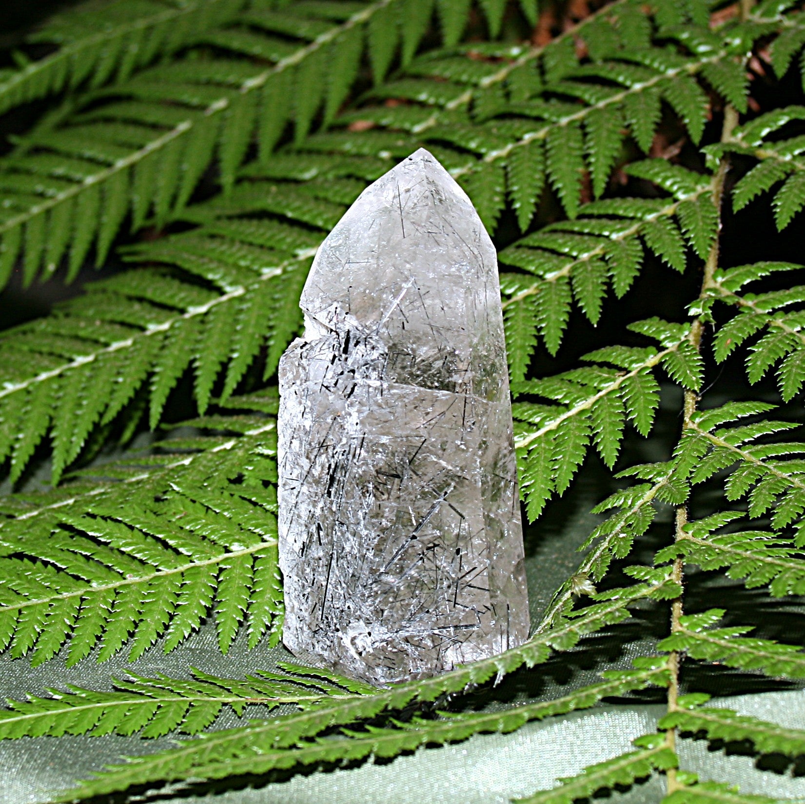 Tourmilated Quartz Tower