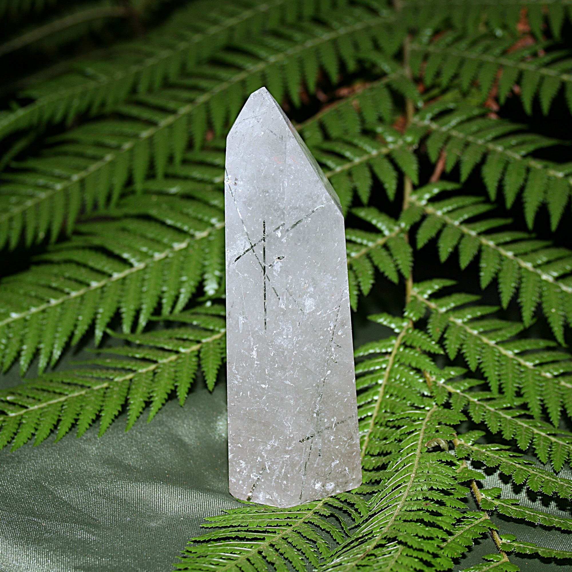 Tourmilated Quartz Tower