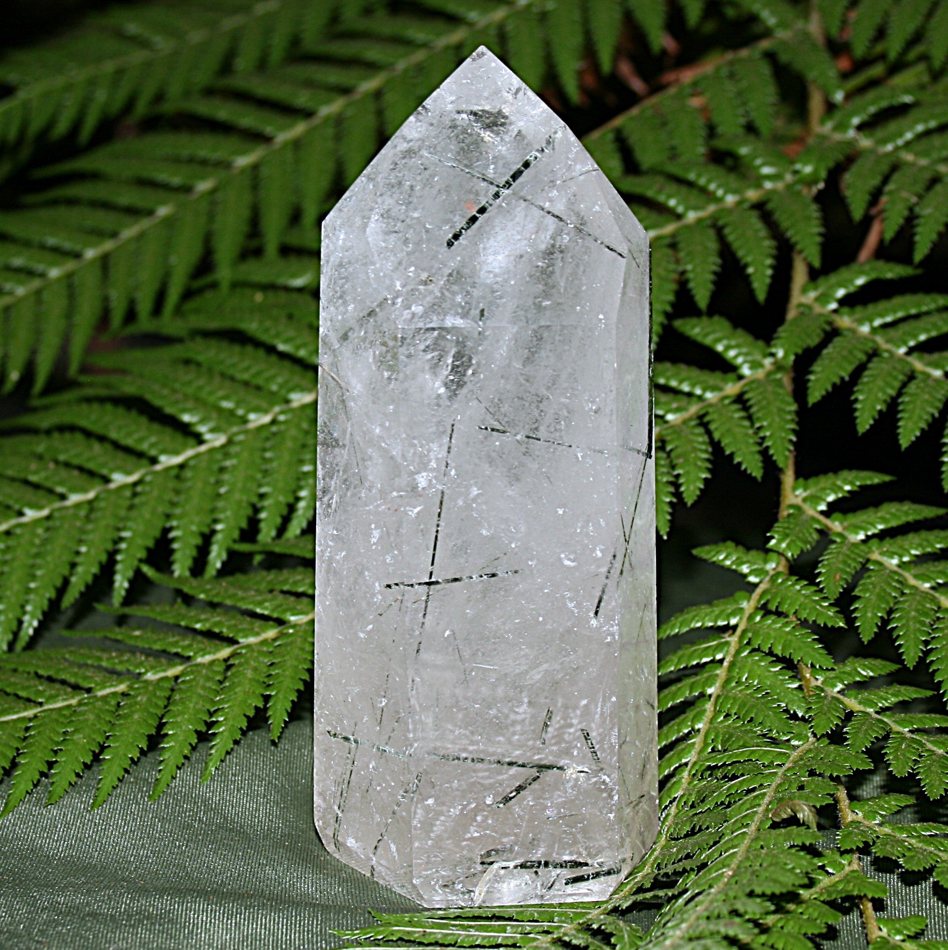 Tourmilated Quartz Tower