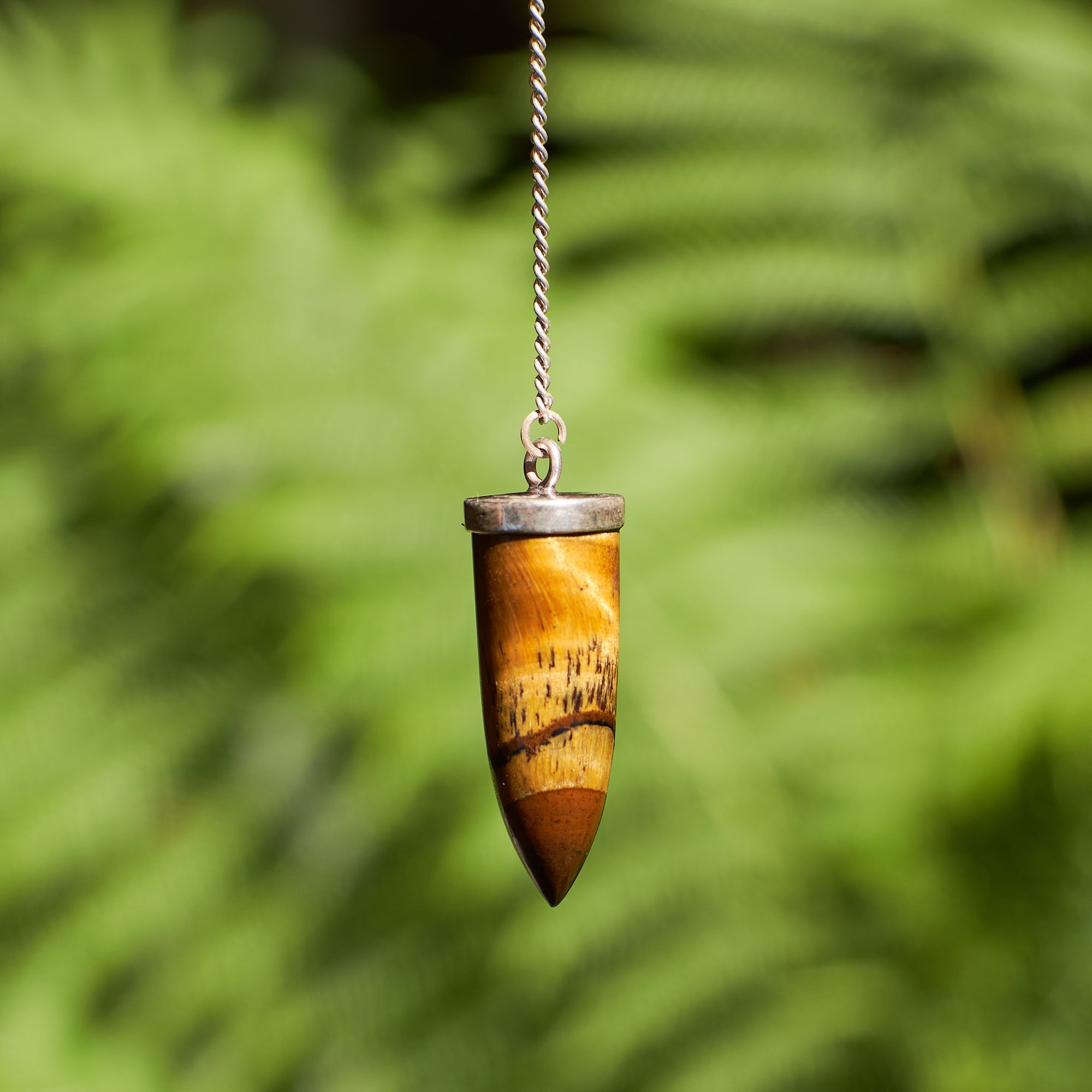 Tigers Eye Pendulum
