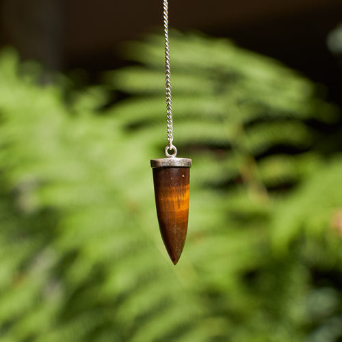 Tigers Eye Pendulum