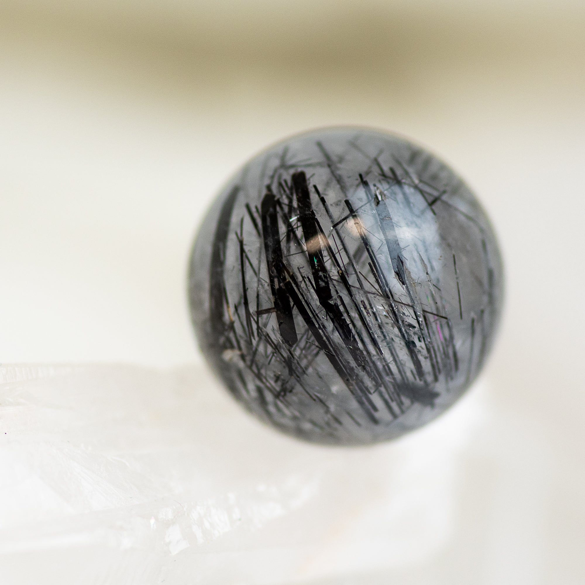 Tourmilated Quartz Mini Sphere
