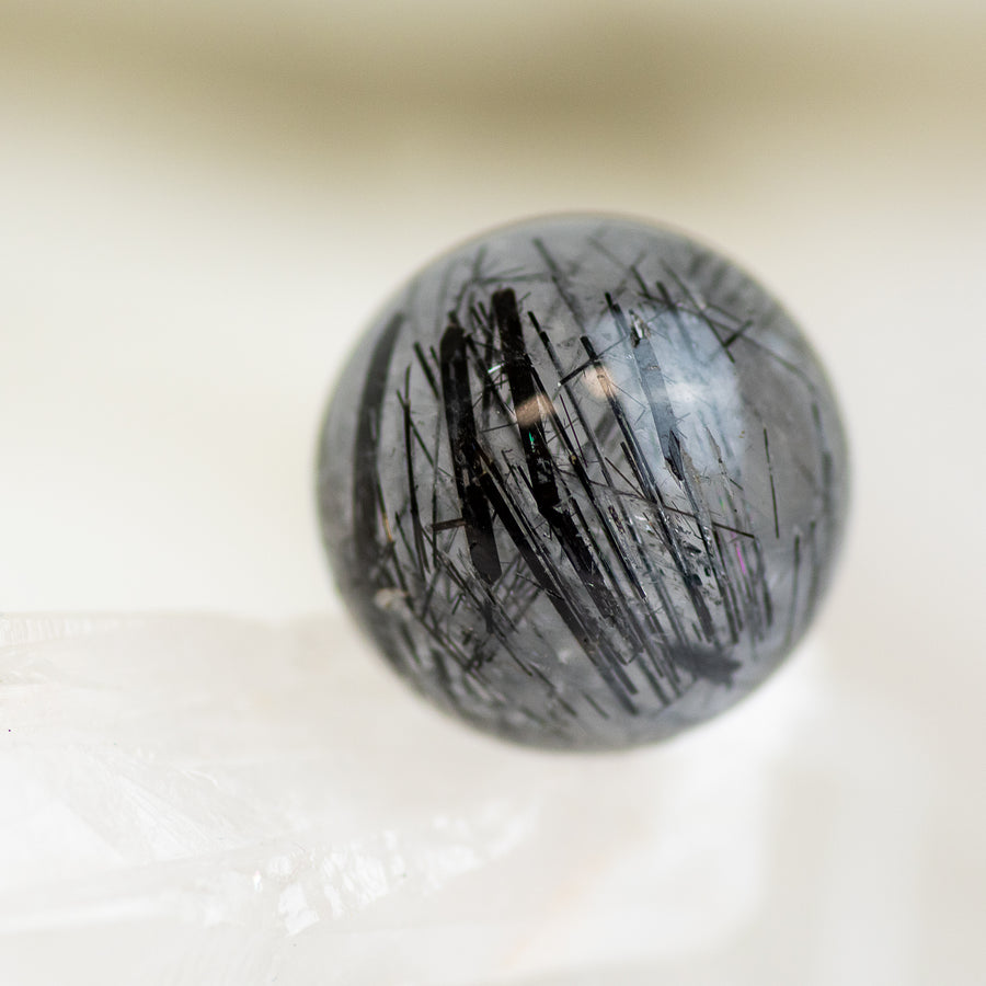 Tourmilated Quartz Mini Sphere