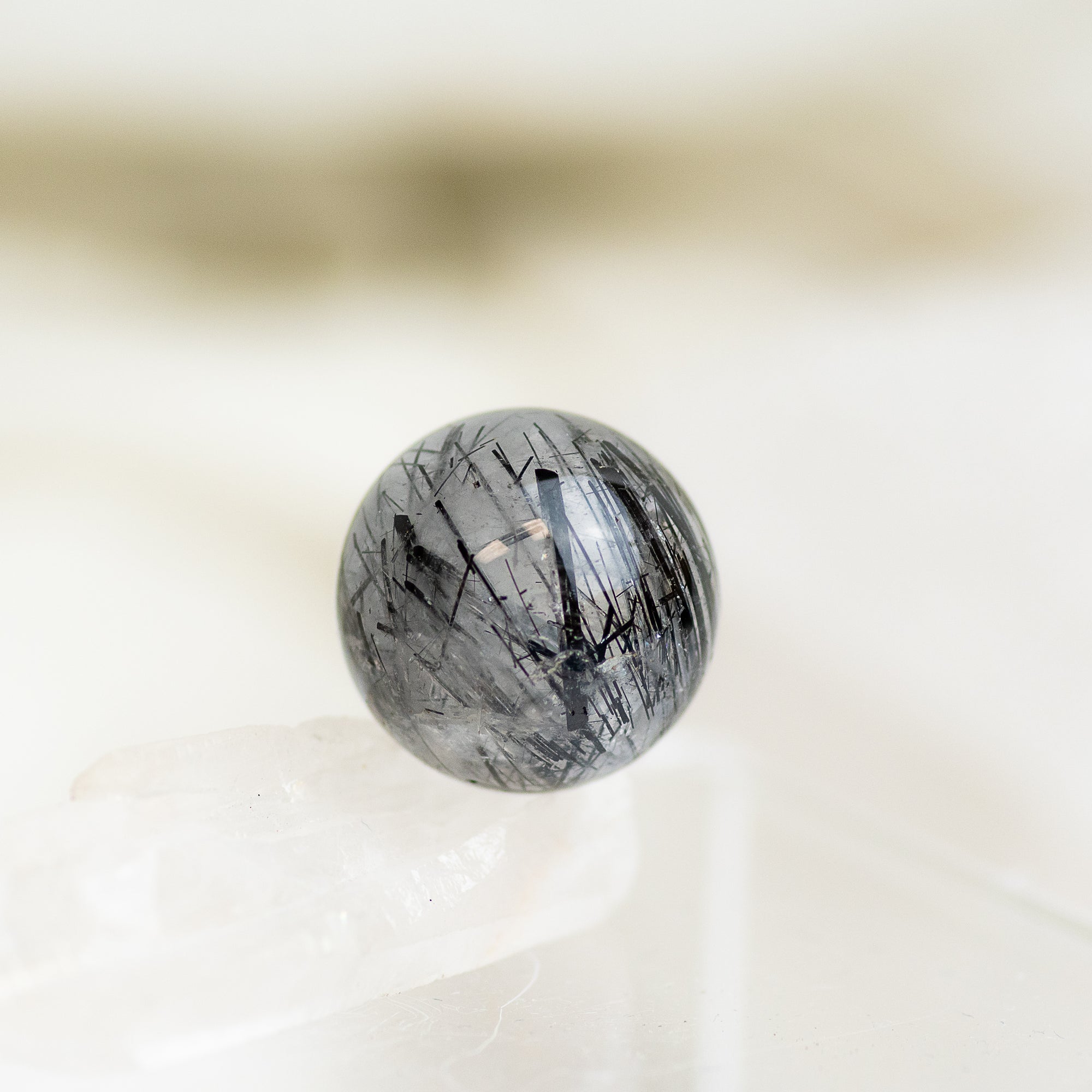 Tourmilated Quartz Mini Sphere
