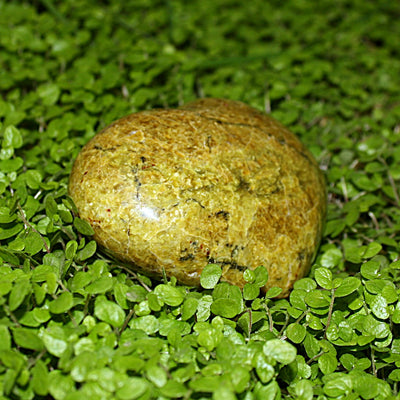 Green Opal Heart
