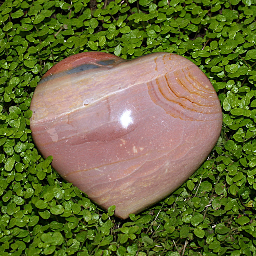 Polychrome Jasper Heart