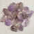Amethyst Tumble Set - Amethyst enhances and opens intuition, spirituality, psychic abilities & meditation.