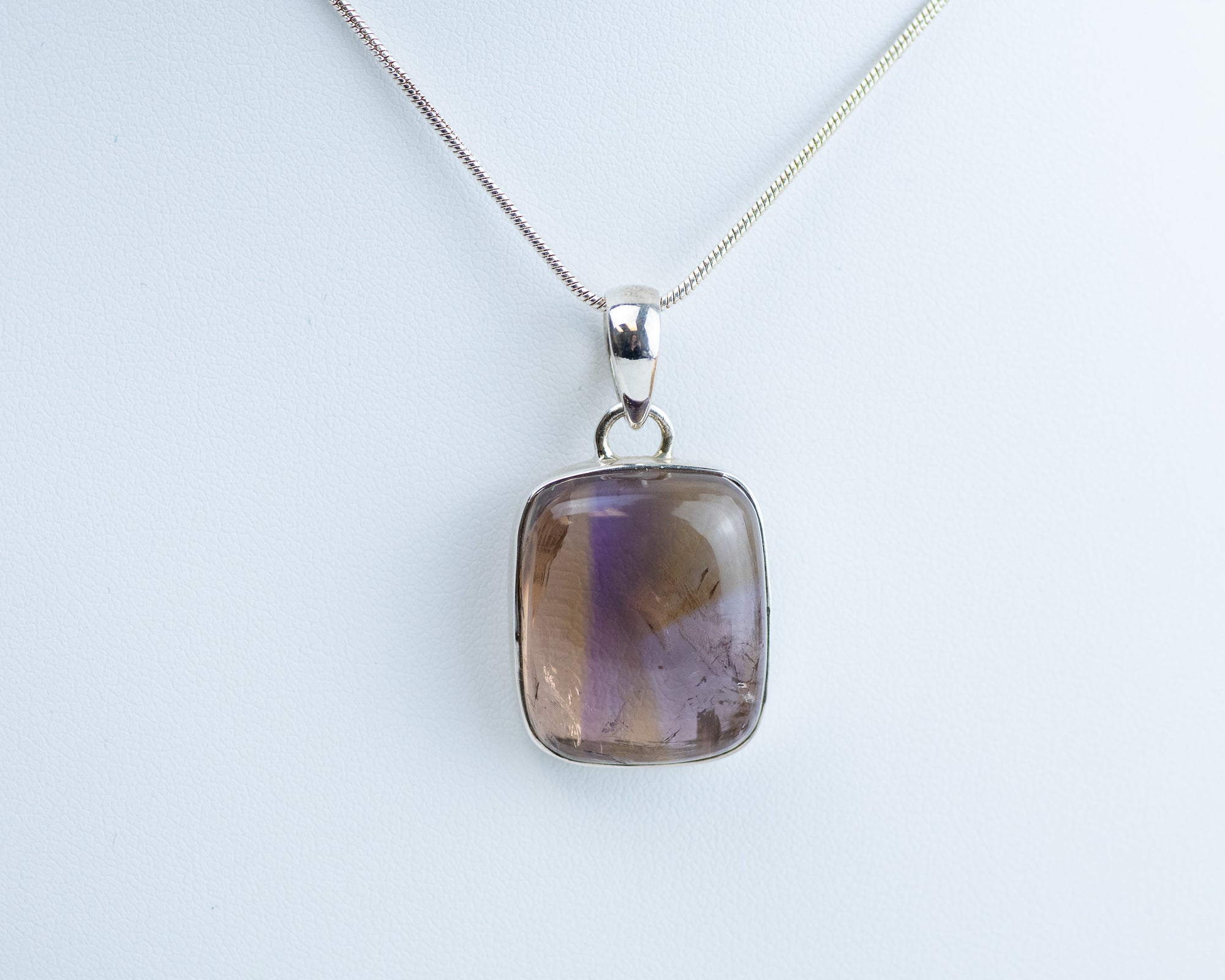 Ametrine Sterling Silver  Necklace