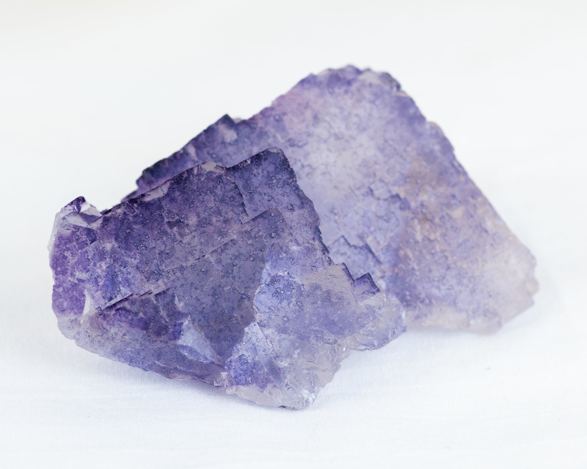 Raw Purple Cubic Fluorite