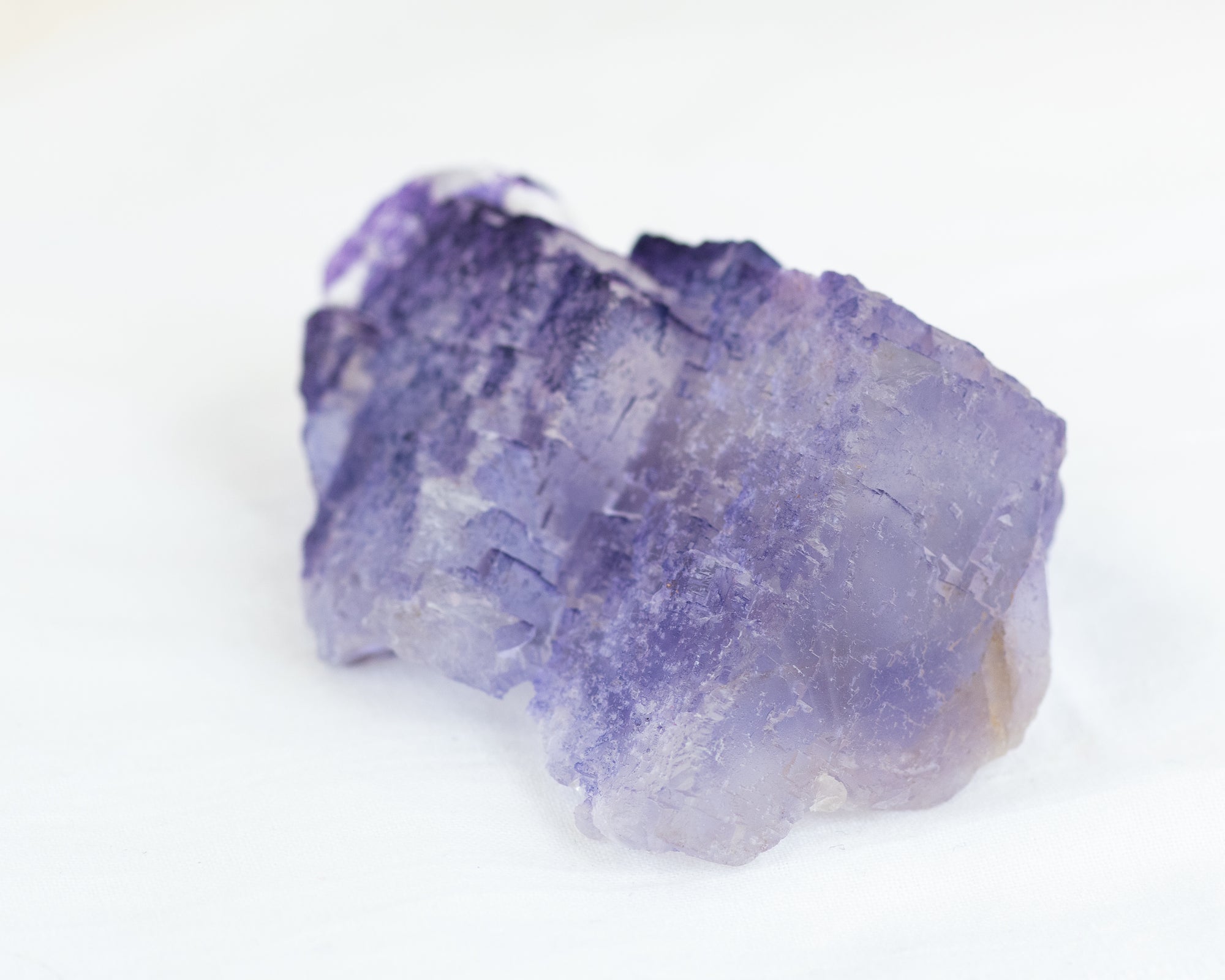 Raw Purple Cubic Fluorite