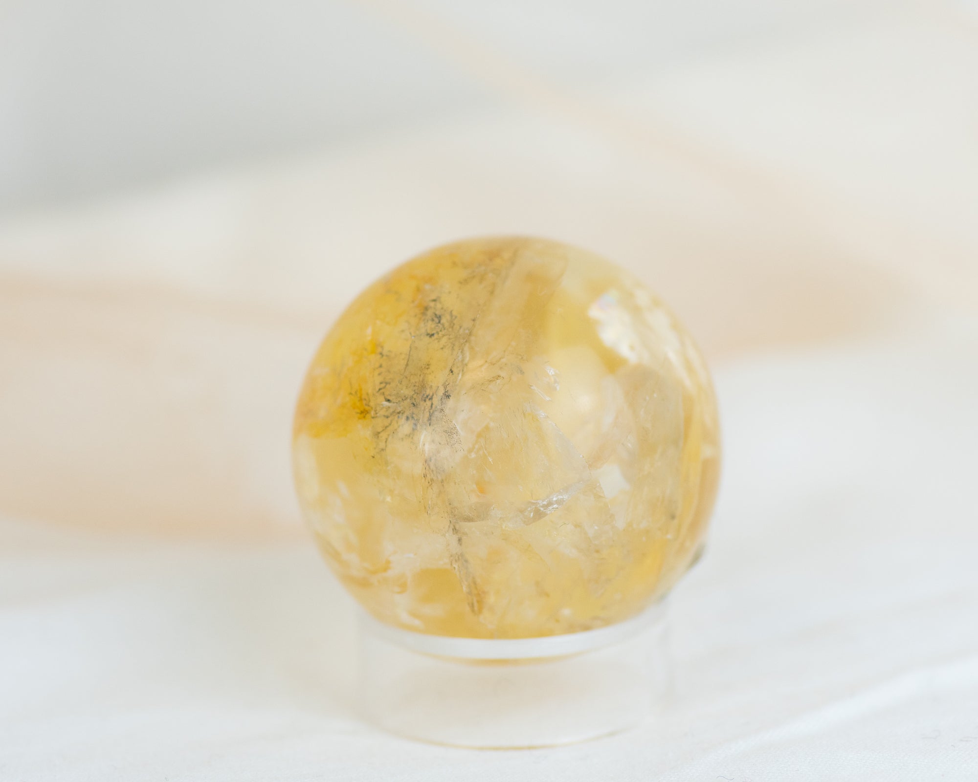 Mini Hematoid Quartz Sphere